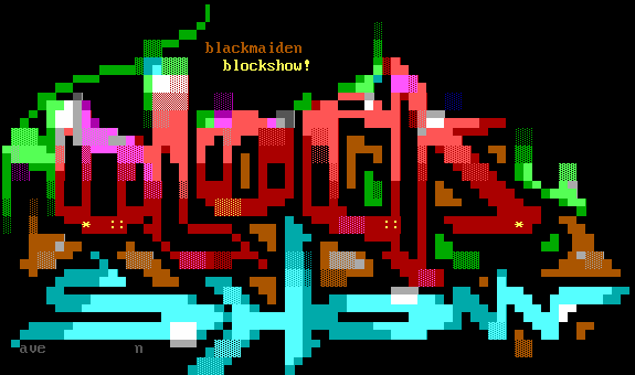 blockshow by avenger / black maiden